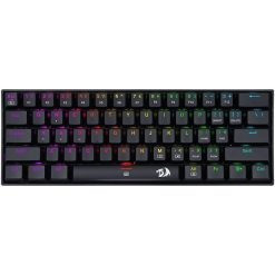 Redragon K630 RGB Dragonborn 60% Mechanical Gaming Keyboard – RGB Lighting, Compact, 61 Keys, TKL, Brown Switches