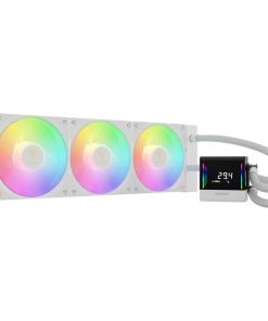 GAMDIAS Chione E4-360 White Liquid Cooler