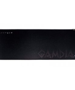 GAMDIAS NYX P1 Extended Speed Soft Gaming Mouse Mat – Non-Slip Fabrics, Stitched Edges, 35.1"x11.7"x0.12", Black (Model NYX P1)