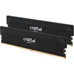 Crucial Pro Overclocking 32GB (2x16GB) DDR5 6000MHz C36 UDIMM Desktop Memory – Black