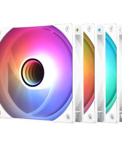 Thermalright TL-C12W-S V3 120mm ARGB CPU Fan – 1500RPM Speed, White Computer Case Fan, Quiet 4pin PWM PC Fan, for S-FDB Bearing CPU Cooler, ARGB Mirror Light Effect (3 Fans)