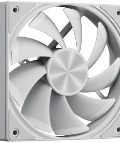 High-Performance Non-RGB PC Cooling Fans – White, Quiet and Efficient Cooling Solution for Enhanced Airflow in Computer Cases