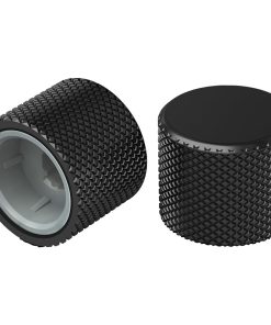 Glorious GMMK Pro Rotary Knobs Keyboard Accessory – Anodized Finish, Omnidirectional, Infinite Scroll, Black | GLO-ACC-P75-RK-B