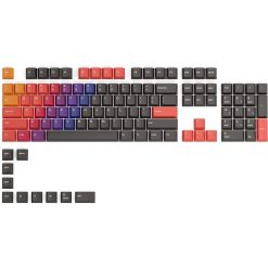 Glorious PBT Celestial Fire ANSI Mechanical Keycaps – 114 Keys, Non-Transparent Legends, PBT Plastic, Compatible with all ANSI GMMK Models | GLO-KC-GPBT-CF