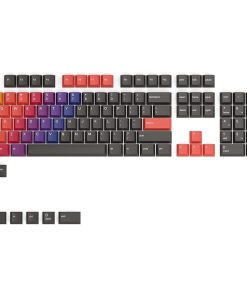 Glorious PBT Celestial Fire ANSI Mechanical Keycaps – 114 Keys, Non-Transparent Legends, PBT Plastic, Compatible with all ANSI GMMK Models | GLO-KC-GPBT-CF