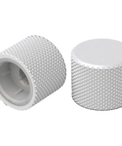 Glorious GMMK Pro Rotary Knobs Keyboard Accessory – Electrophoresis Finish, Omnidirectional, Infinite Scroll, E-White | GLO-ACC-P75-RK-EW