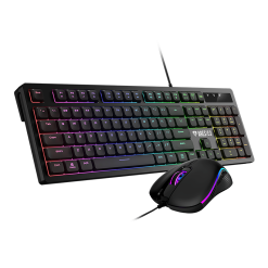 Gamdias Ares E3 RGB 2-in-1 Gaming Combo – Membrane Keyboard, 6-Key Rollover, 3600 DPI Optical Sensor, Ergonomic Design, 6 Programmable Buttons (Model ARES-E3-2-IN-1-COMBO)