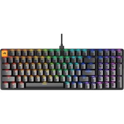 Alternative view of Glorious GMMK2 Pre-Built Edition Full Size Wired Keyboard – 96% Modular Mechanical, ANSI US Layout, 99 Keys, ABS Doubleshot Keycaps, Tray Mount, Black | GLO-GMMK2-96-FOX-B