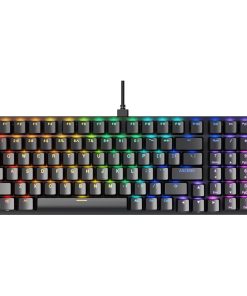 Alternative view of Glorious GMMK2 Pre-Built Edition Full Size Wired Keyboard – 96% Modular Mechanical, ANSI US Layout, 99 Keys, ABS Doubleshot Keycaps, Tray Mount, Black | GLO-GMMK2-96-FOX-B
