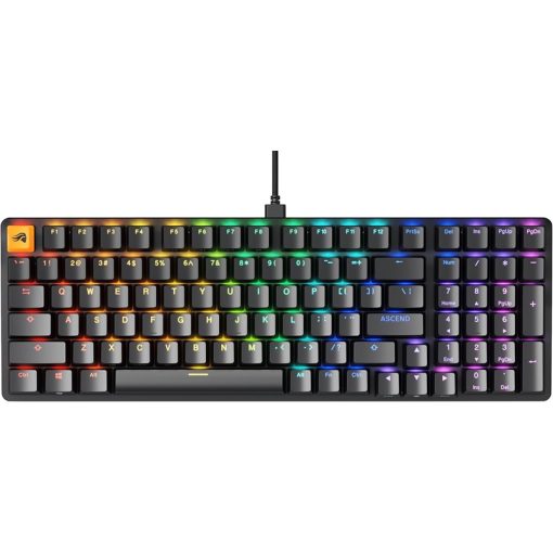 Glorious GMMK2 Pre-Built Edition Full Size Wired Keyboard – 96% Modular Mechanical, ANSI US Layout, 99 Keys, ABS Doubleshot Keycaps, Tray Mount, Black | GLO-GMMK2-96-FOX-B - Image 2