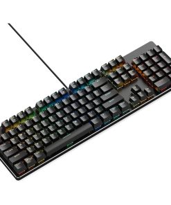 Glorious Custom Gaming Keyboard – GMMK 100% Full Size, USB Wired Mechanical Keyboard, RGB Hot Swappable Switches & Keycaps, Black Metal Top Plate
