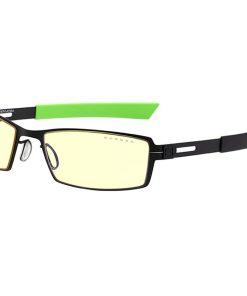 Gunnar Razer Moba Edition Gaming Glasses – Onyx Frame, Amber Lens Tint, Includes Microfiber Pouch & Cleaning Cloth, Blocks 65% Blue Light, Reduces Digital Eye Strain, Enhances Gaming Experience | RZR-30007