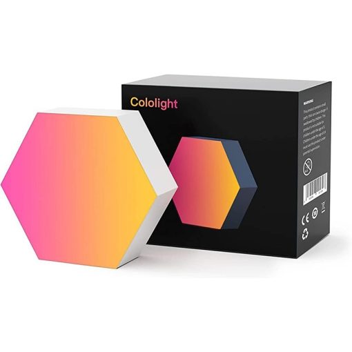 LifeSmart ColoLight – WiFi Smart LED Light Kit, 1 Single Unit (Extension), Modular Design, 16 Million Colors, Apple/Siri/Alexa/Google Assistant Compatible, Energy Efficient | CL-LS161