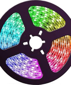 Twisted Minds Gaming Monitor/TV RGB LED Strip, USB Powered, Remote Control, 16 Million Colors, 36,000 Hours Lifespan – 2 Meters (Model TM-RGB-2M)