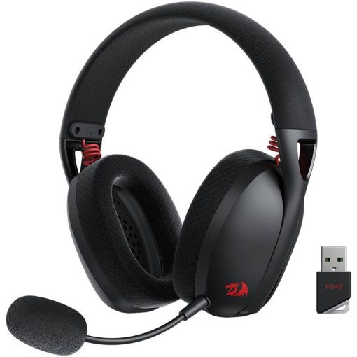 Redragon IRE PRO H848 BT Wireless Gaming Headset, Lightweight, 7.1 Surround Sound, 40MM Drivers, Detachable Microphone, Multi-Platform for PC, PS5/4/3, Switch, Mobile - Image 2