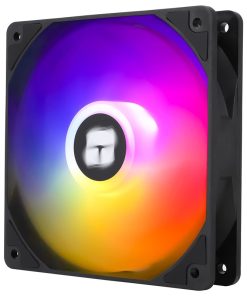 Thermalright TL-C12C-S - 120mm ARGB Case Cooler Fan, 4-Pin PWM Silent Computer Fan with S-FDB Bearing, Up to 1550RPM Cooling Fan - Black