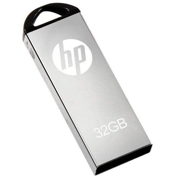 HP V225 - 32GB USB 3.0 Flash Drive/Pen Drive (Silver Metal)