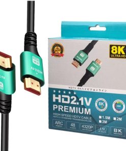 HDMI 2.1 Cable - 3 Meter High-Speed HDMI Cable for Ultra HD 4K/8K Video, 48Gbps, HDR Support