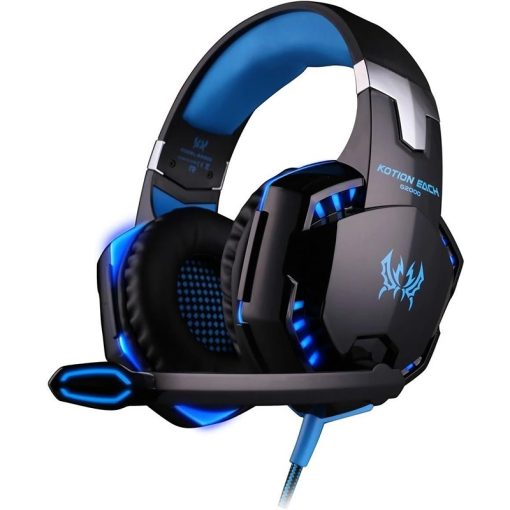 KOTION EACH G2000 Gaming Headphone Headset with Over-ear Headband and Mic for PC & Multiple Devices