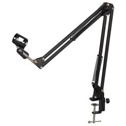 Alternative view of Microphone Stand XH58 - Adjustable Height, Durable Design