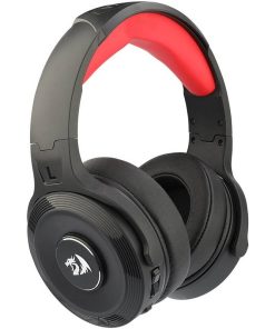 Redragon H818 PRO PELOPS Wireless/AUX Virtual 7.1 Surround Gaming Headset, 12-Hour Battery Life, Lightweight for PC, PS4/5, XBOX & Smartphone
