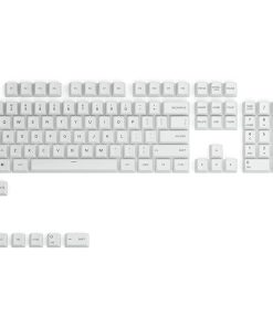 Alternative view of Gloriouses PBT White Key Caps for Mechanical Keyboard - 114 Key Caps Set GLO-KC-GPBT-W KB675