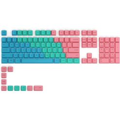 Glorious GPBT Dye Sublimated Keycaps - Thick PBT Plastic, 114 Keycap Set for 100% Full Size, 85% 80% TKL, 60% Compact, 75% Mechanical Keyboards, US (ANSI) Layout, Pastel | GLO-KC-GPBT-P