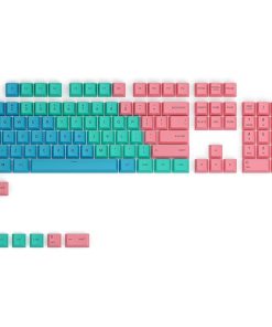 Glorious GPBT Dye Sublimated Keycaps - Thick PBT Plastic, 114 Keycap Set for 100% Full Size, 85% 80% TKL, 60% Compact, 75% Mechanical Keyboards, US (ANSI) Layout, Pastel | GLO-KC-GPBT-P