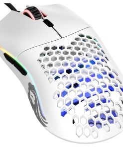 Glorious Model O Wired White Matte Gaming Mouse lightweight design