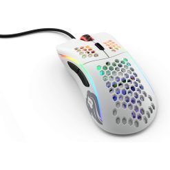 Glorious Model D Minus Wired Matte White Gaming Mouse
