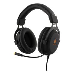Deltaco Gaming GAM-030 Gaming Headset – Black, High-Quality Sound, Comfortable Design for Long Gaming Sessions