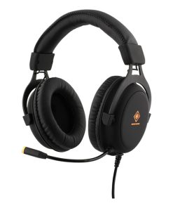 Deltaco Gaming GAM-030 Gaming Headset – Black, High-Quality Sound, Comfortable Design for Long Gaming Sessions
