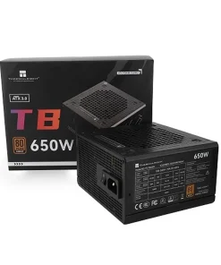 Alternative view of Thermalright TR-TB650S 80+ Bronze 650W Power Supply with 120mm Fan, 5 SATA Ports, and 8-Pin CPU Power Connector (STB65S24042600404)