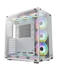 Custom PC Fortress White Computer Case