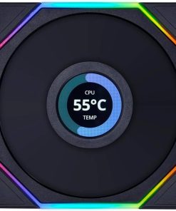 Lian Li UNI FAN TL LCD 120 – Single Fan, Black