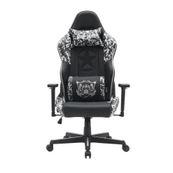 GAMEON Call of Duty (COD) Gaming Chair with 4D Adjustable Armrests & Metal Base, Grey/Black – Ergonomic Design for Ultimate Comfort – Model CODGB01