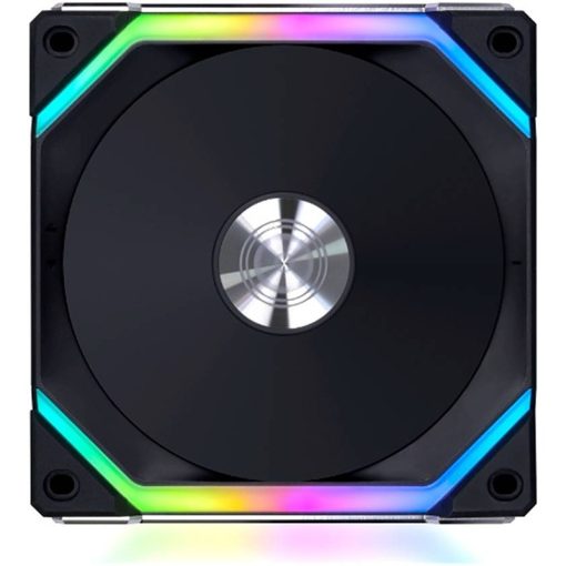 Lian Li UNI Fan SL120 V2 RGB – Black Triple Pack, Includes Controller (Model UF-SL120V2-3B) - Image 2