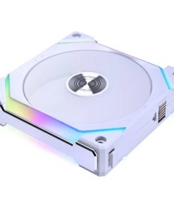 Alternative view of Lian-Li UNI FAN SL V2 Revolutionized Daisy-Chain ARGB Fan, Modular 120mm Fans, Up to 2000 RPM Fan Speed, 64.5 CFM Airflow, Sophisticate Lighting Effects, 3 Pack, White - G99.12SLV23W.00