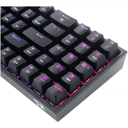 Redragon K628 Pollux 75% Wired RGB Gaming Keyboard – 78 Keys, Hot-Swappable, Compact Mechanical, 100% Hot-Swap Socket, Free-Mod Plate Mounted PCB, Dedicated Arrow Keys & Numpad, Red Switch - Image 2