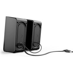 Alternative view of Havit SK202 USB 2.0 Computer Speaker – Black, Wired