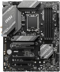 MSI B760 GAMING PLUS motherboard for Intel 12th and 13th Gen CPUs
