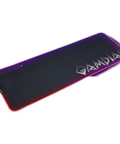 Alternative view of GAMDIAS NYX P3 Multi-Colored XL Gaming Mouse Pad – Extra-Elongated Layout, 10 Addressable Multi-Colored Lighting Effects, Non-Slip Design, Black (Model GD-NYX-P3)