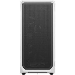 Fractal Design Focus 2 White TG Mid Tower PC Case with Mesh Front Panel