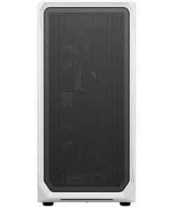 Fractal Design Focus 2 White TG Mid Tower PC Case with Mesh Front Panel