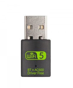Alternative view of 600Mbps USB WiFi Bluetooth Adapter – Dual Band 2.4/5.8GHz, Wireless External Receiver, RTL8821CU WiFi Dongle for PC/Laptop/Desktop
