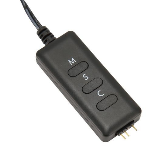 ARGB PC Fans Controller – 5V 3Pin SATA Power, Remote Control, Computer ARGB Fans Hub Control Kit - Image 2