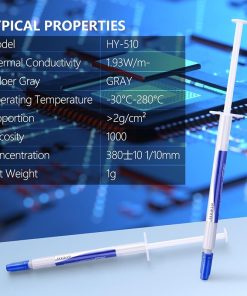 Alternative view of Thermal Paste – Small Syringe for CPU Heat Sink, CPU/GPU Chipset Cooling