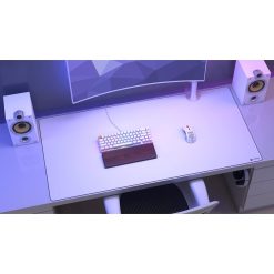 Stitched Edge Glorious 3XL White Extended Mouse Pad