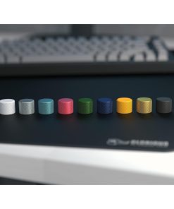 Alternative view of Glorious GMMK Pro Rotary Knobs Keyboard Accessory – Electrophoresis Finish, Omnidirectional, Infinite Scroll, E-White | GLO-ACC-P75-RK-EW