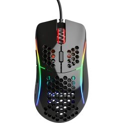 Ergonomic lightweight Glorious Model D Glossy Black Gaming Mouse in Bahrain for long sessions